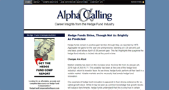 Desktop Screenshot of hedgefundblog.jobsearchdigest.com